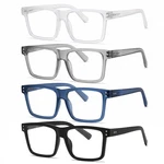 Tenuopticss Oversized Reading Glasses For Men - 4 Pack Classic Square Large T.... Fixed Price $15.32.