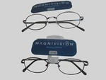 Closeout!!! Magnivision Men Reading Glasses 'chris' +1.00 - 2 Pairs. Fixed Price $7.20.