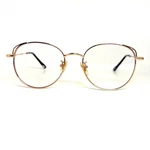 Sojos Rose Gold Round Metal Frame Blue Light Blocking Glasses SJ5027 22790. Fixed Price $37.99.