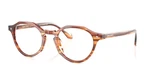 New Giorgio Armani Eyeglasses 7264-U 6162 47-21 145 Striped Brown Frames. Fixed Price $289.99.