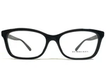 Burberry Eyeglasses Frames B2249-F 3001 Black Gold Cat Rectangular 54-16-140. Fixed Price $108.15.