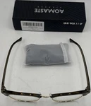 Aomaste Blue Light Blocking Clear Lens Computer Gaming Glasses Unisex Olive/gold. Fixed Price $14.99.