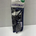 Foster Grant "isa' Nvy 1.75 Coloread Reading Glasses Readers Navy Blue W/case. Fixed Price $9.45.