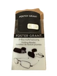 Foster Grant Microvision Folding Reader +2.00 Magnetic Case Retractable Temples. Fixed Price $20.80.