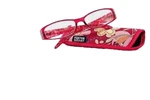 Foster Gran Ashley Red Color Rectangular Reading Glasses W/ Case +1.50 Nwt. Fixed Price $15.99.