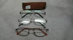 Lot Of 3 Pcs Reading Glasses: Aspheric Lens, Equate Bronx Sil And Other + Bonus. Fixed Price $19.99.