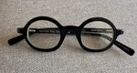 Eyebobs Flat Tire Black Marble Handmade Readers 2233-39 +2.25. Fixed Price $38.00.
