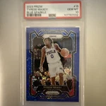 Panini 2023-24 Prizm Tyrese Maxey Blue Sparkle #15 /144 Psa 10 76ERS. Fixed Price $90.00.
