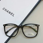 Chanel 3435 Black Rectangular Frame Transparent Lenses 54 20-140 Women's Glasses. Fixed Price $139.99.
