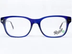 New Persol PO3095V Mens Transparent Blue Modern Eyeglasses Frames 55/18 145. Fixed Price $194.44.