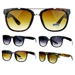 SA106 Mens Luxury Dress Gentleman Unique Clip Bridge Horn Rim Retro Sunglasses. Fixed Price $12.99.