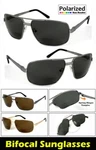 Premium Square Polarized Bifocal Reading Sunglass Readers Spring Temples. Fixed Price $40.99.