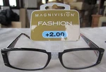 Magnivision Fashion Reading Glasses New W/ Tag +2.00 1011780-200 Brown. Fixed Price $8.98.