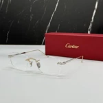 New Cartier Men Eyeglasses CT0228O 001. Fixed Price $750.00.