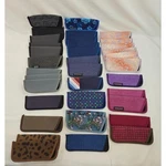 Foster Grant Eyeglass 34 Case Sleeve Pouch Lot Mixed Designs Clean Lightweight. Fixed Price $12.58.