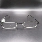 Foster Grant LO0412 Lexington Black Half Rim Eyeglass Frames Clear Lenses +1.50. Fixed Price $24.32.