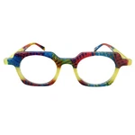 Eyebobs Reading Eyeglasses Chutzpah'd +3.00 Red Yellow Blue Frames 42-22 Readers. Fixed Price $59.00.