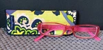 New Vera Bradley Reading Glasses 1.50 With Fabric Case Pink Vb Monica Rio. Fixed Price $17.99.