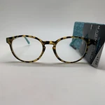 Foster Grant Bryn +1.00 Brown Reading Glasses Readers Teal Arms Magnivision. Fixed Price $9.95.