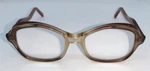 Vintage Vam Reading Glasses Amber Frames Made Usa 18/+2.25. Fixed Price $19.95.