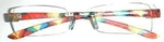 Foster Grant Rimless Frameless Featherlite Red & Green Reading Glasses 1.00. Fixed Price $7.99.