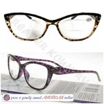Cateye Bifocal Women's Reading Glasses Uv Cleaned +1.50 To +4.00 Quality. Fixed Price $14.99.