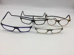 Lot Of 4 - Clic And Other Eyeglasses Optical Frames Magnetic Front Neck Hanging. Fixed Price $44.99.