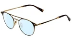 John Varvatos V169 Lady Multi-focus Blue Light Glasses Black Gold Tortoise 49 Mm. Fixed Price $204.95.