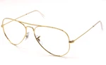 New Ray-ban Gold Aviator Frames Reading Glasses Rb 3025 L0205 58-14 135 Readers. Fixed Price $189.99.