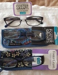 Foster Grant +2.00 Lot Of 3 Women's Reading Glasses New. Fixed Price $25.00.