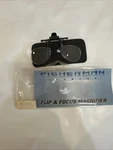 Fisherman Eyewear Flip & Focus Magnifier Clip On Glasses +2.0. Fixed Price $9.99.