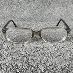 Luxottica Eyeglasses Frame LU3169 Gray Translucent Rectangle 52-16-135 Italy. Fixed Price $28.00.