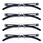4PK Women Blue Light Blocking Reading Glasses Rimless Unisex Computer Reader. Fixed Price $14.19.
