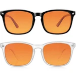 Vbewo 2 Packs Professional Sleep Glasses With Medium, (01)-BLACK+TRANSPARENT. Fixed Price $26.64.