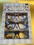 Nib Max Studio Premium 3-PACK Reading Glasses Readers +2.00 Authentic. Fixed Price $31.00.