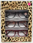 Betsey Johnson 3 Pack Reading Glasses VMP2009 Blk - Tor Red +2.00. Fixed Price $19.89.