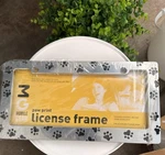Animal Friend Love Metal Car License Plate Frame. Dog Cat Paw. Fixed Price $19.99.