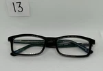 Designoptics Black Rectangle Reading Glasses +1.75 Strength PD58.5 51 18. Fixed Price $17.00.