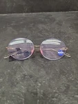 Teraise Reading Glasses +1.50 Pink Clear Frames No Round PD62-64MM. Fixed Price $15.99.
