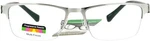 Progressive Reading Glasses Half Frame Multi Focus 3 Power Strengths 1 Reader. Fixed Price $6.99.