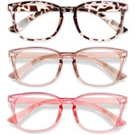Wintoo Blue Light Glasses For Woman Men 99% Medium, Pack Mix COLOR-3. Fixed Price $21.90.