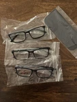 Lot 3 Foster Grant Reading Glasses +2.75 Black W/ Case Design Optics. Fixed Price $15.99.