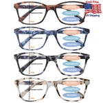 Stastend 4 Pack Progressive Multifocal Reading Glasses Women Spring Hinge. Fixed Price $34.00.
