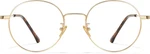 Cyxus Round Blue Blocking Glasses Men Woman Wire Frame Ultralight Comforta. Fixed Price $21.54.