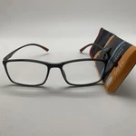 D755 Foster Grant Beck Blk +2.00 Readers Enhanced Vision Men's Reading Glasses. Fixed Price $7.95.