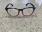 Livho 8082K Square Purple And Pink 53X18 145 Blue Light Blocking Glasses. Fixed Price $15.75.