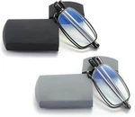 Sevenplus Pack Foldable Reading Glasses Blue Light Blocking +2.00/+2.50/+2.75. Fixed Price $12.95.