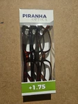 3 Pack Piranha Reading Womens Plastic Frame Readers Eyeglasses. Fixed Price $15.00.