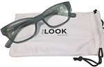The Look - Premium Reading Glasses With Microfiber Case +2.50 Blue Unisex. Fixed Price $18.50.