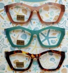 Max Edition +2.00 Women's Premium Reading Glasses 3-PACK Readers New Authentic. Fixed Price $39.99.